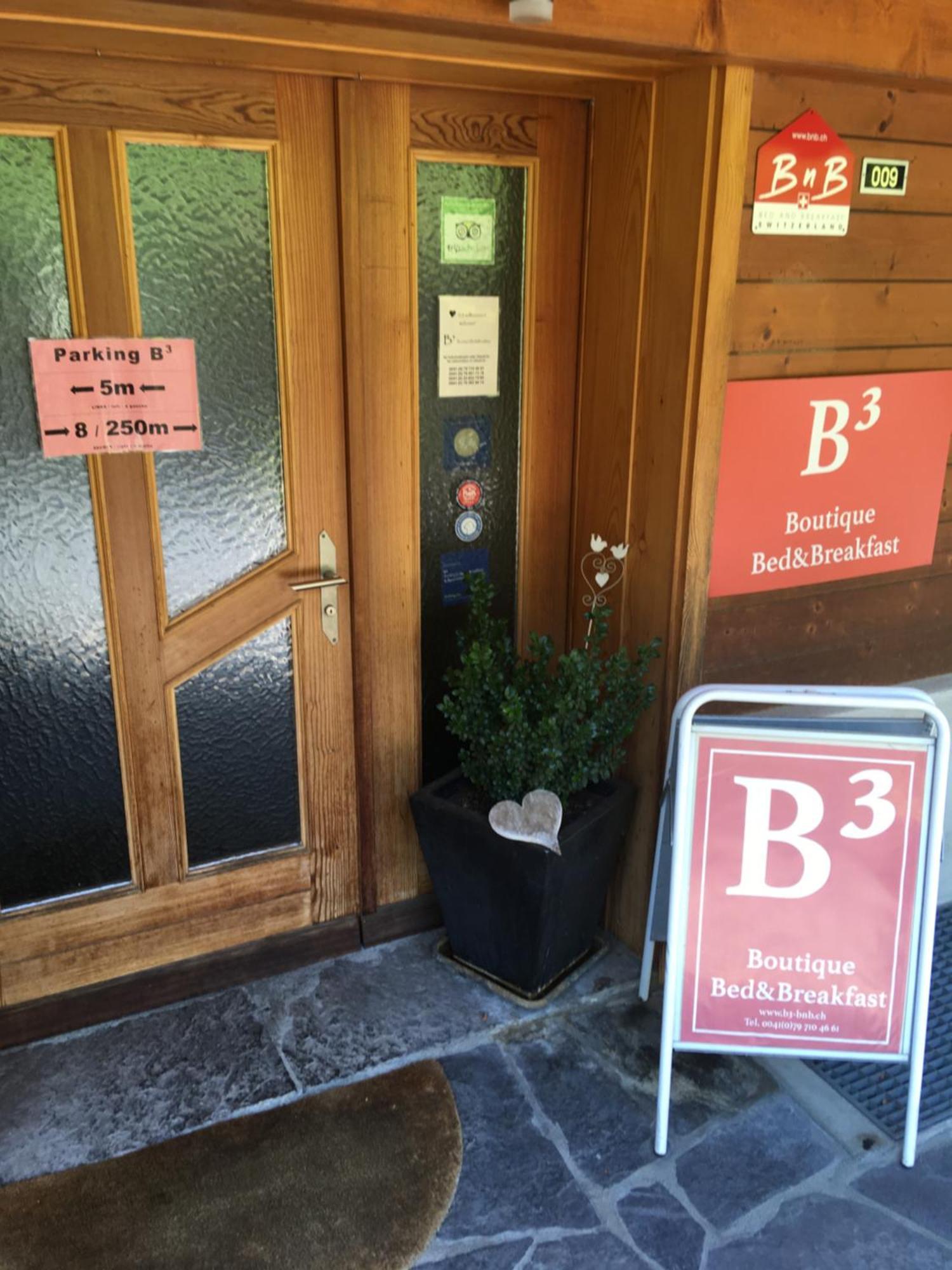 B3 Boutique-Bed&Breakfast Gsteigwiler Buitenkant foto
